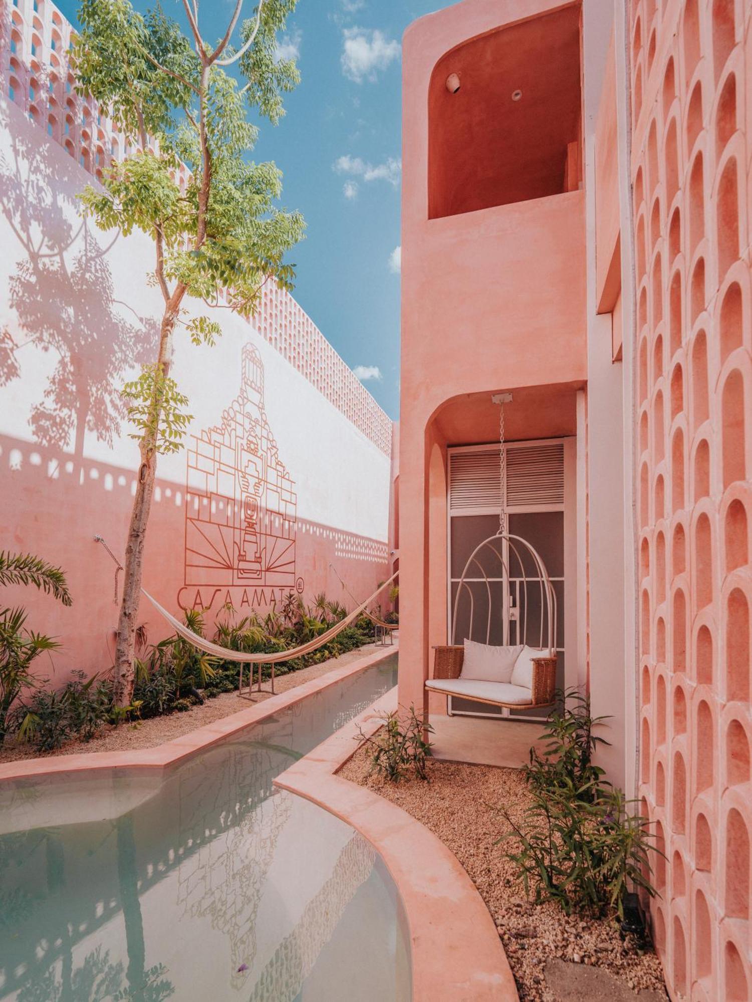 Casa Amate 61 Boutique Hostel Mérida Eksteriør bilde